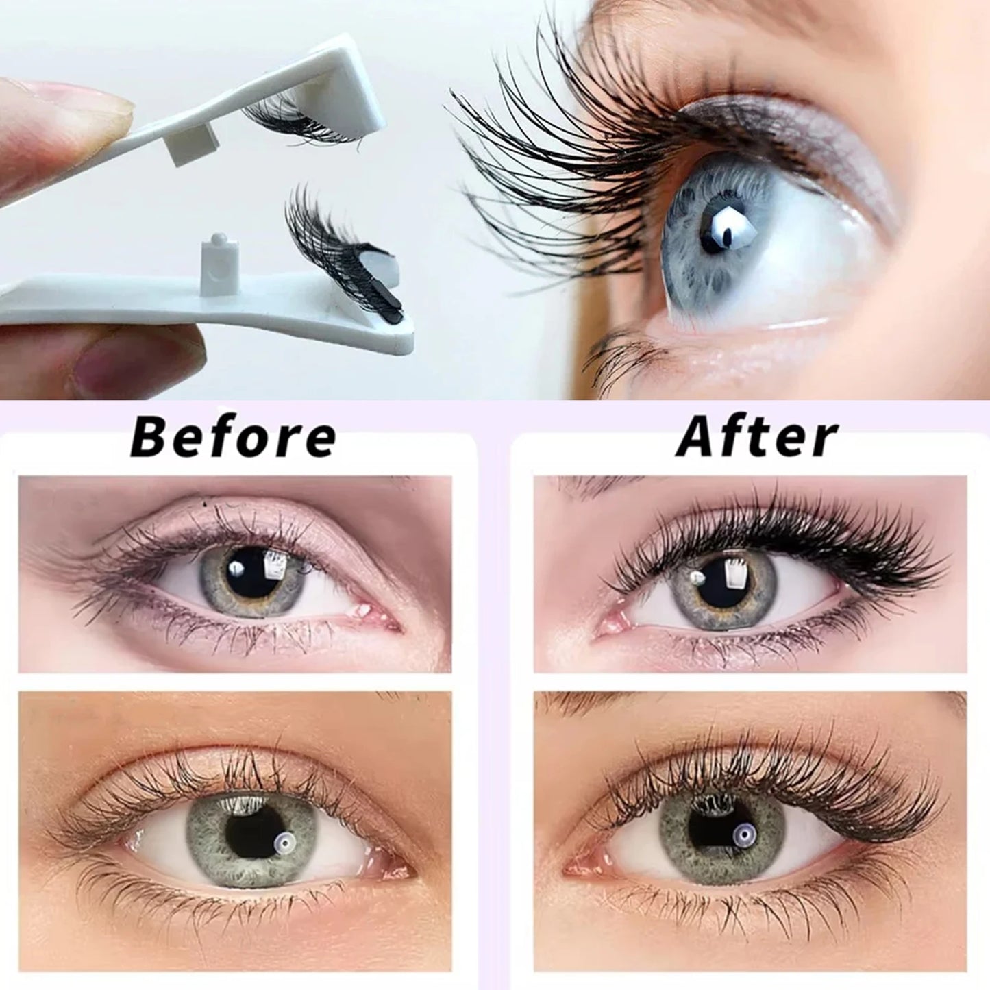 J&B cosmetic Magnetic Eyelashes